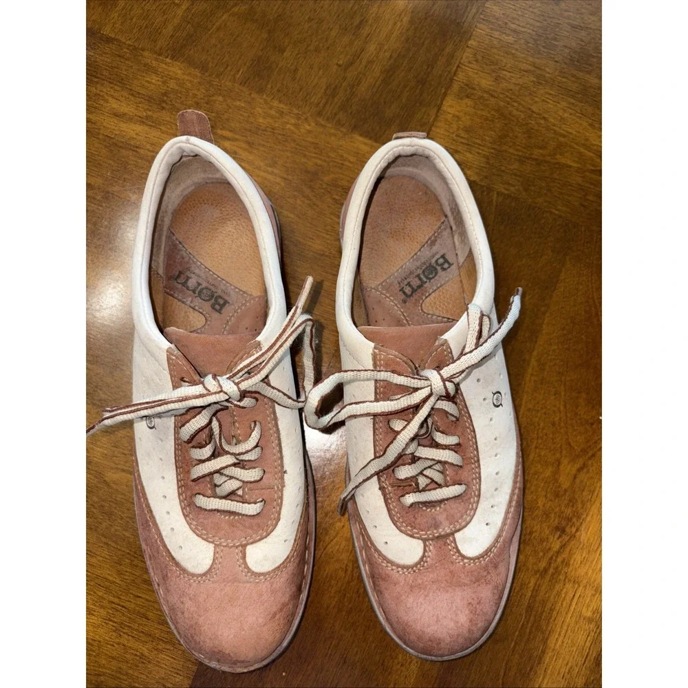 BORN Handcrafted Footwear‎ Shoes Size Women's 9.5  Bowling Type Loafer Lace Up